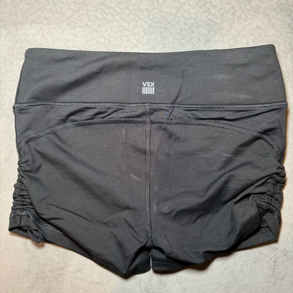 Victoria’s Secret XS Sport Scrunch Black Shorts - Picture 2 of 4